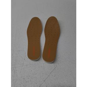 Men's Hard Leather Insole 2.5mm Thick Absorb Sweat Breathable Insole for Oxford Shoes Brogue Leisure Derby Shoes (US9/10.6inch/27cm)