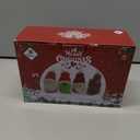 4pcs New Christmas Decoration sit Rudolph Doll Christmas Children Gift Hotel mall Window Decoration Christmas Decorations Indoor