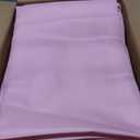 10-Pack Pink Tablecloths for Rectangle Tables, 60 x 102 Inches, Stain-Resistant Polyester Fabric for 6 Foot Tables - Washable Table Covers for Weddings, Banquets, Birthday Parties, Events