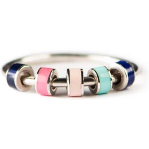 STORYJEWELLERY Daughter Ring, 925 Sterling Silver Fidget Ring, Daughter Gifts, Anxiety Rings for Women, Birthday Gifts for Daughters, Spinner Ring, Spinning Stress Rings, Fidget Jewelry, Size 7