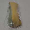 Edomi Buckwheat Pillow for Sleeping, Adjustable Firm Support Neck Roll Pillow, Cervical Pillow for Back Sleepers, Cylinder Buckwheat Hull Pillow, Patchwork Orange Yellow Green Pillowcase, 16x5