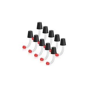 Deluxe Hummingbird Feeder Tubes and stoppers with BB