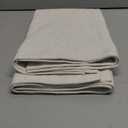 MIULEE Euro Sham Pillow Covers for Bed 26x26, 2 Pack Cream White Thick & Textured Decorative Throw Pillow Covers, Neutral Linen Cushion Cases, Modern Farmhouse Home Decor, No Filling