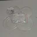 Acrylic Syrup Dispenser Organizer, 360Rotating Storage Rack for 4 Bottles, Clear Coffee Syrup Bottle Holder for Coffee Station Accessories, Home Bar ,Kitchen-Fits 16.9 oz Bottles(Syrup Rack Only)