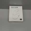 POPCHOSE Fabric Shaver for Clothing, Electric Lint Remover Sweater Shaver to Remove Pilling, Depiller for Clothes, Furniture, Couch, Fuzz with 6-Leaf Blades Extra, Electrostatic Brush (Gray)