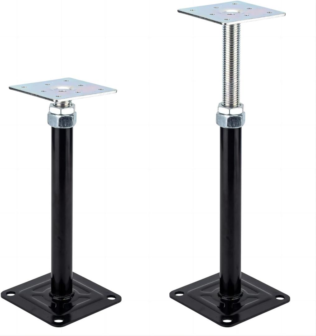 2-Pack Lift Supports,Adjust Supports,Level Supports,Floor Jacks,Adjustable House Jack for The Floor,Mini Screw Jack- Post 9" to 13"