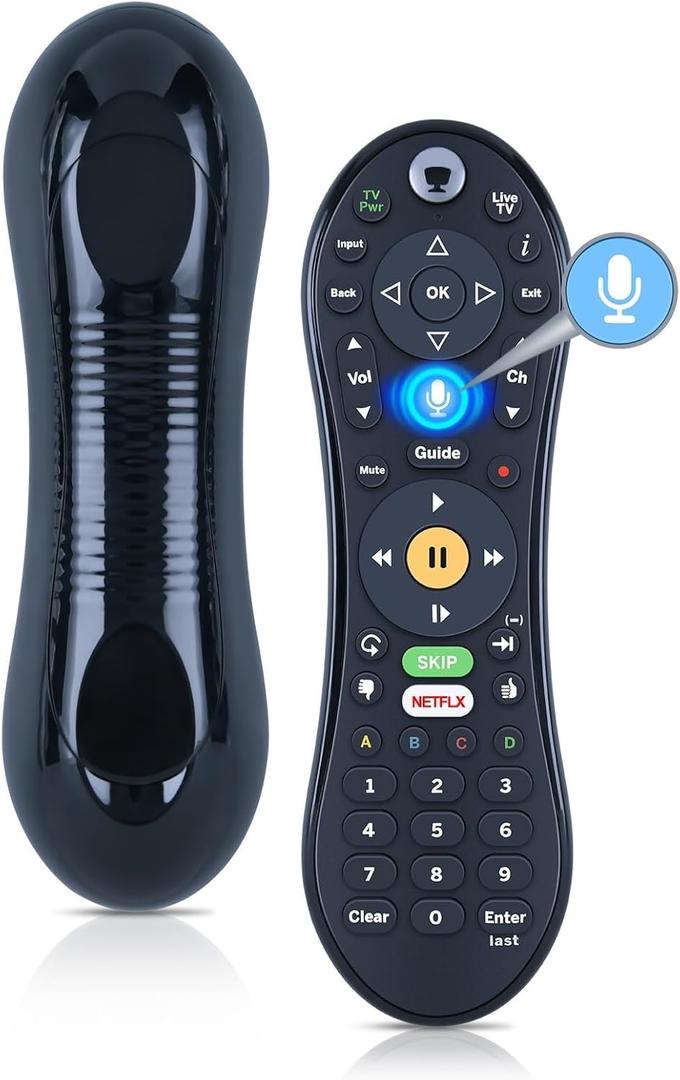 New C00305 Replacement Voice Remote Control for Tivo Edge, Bolt, Roamio Plus and Pro, for TiVo Mini VOX, for TiVo LUX Remote