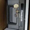 SentrySafe Fireproof Safe Box with Key Lock, Chest Safe with Carrying Handle to Secure Money, Jewelry, Documents, 0.25 Cubic Feet, 6.3 x 15.3 x 12.1 Inches, 1160