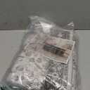 HUGEAR 2x3 Entryway Rug Vintage Grey Small Area Rug Machine Washable Door Mat Retro Floral Low Pile Carpet Vacuumable Distressed Throw Rug Entrance Kitchen Bathroom Bedroom Non Slip Lightweight