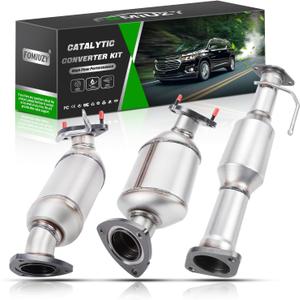 High Flow Front Catalytic Converter Kit Direct-Fit Chevy Traverse 2009 2010 2011 2012 2013 2014 2015 2016 2017 GMC Acadia 2007-2017 Buick Enclave 2008-2017 Saturn Outlook 2007-2010 3.6L