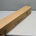 Kinlop 24 Inch x 20 Feet Double Primed Cotton Canvas White Canvas Roll for Oil and Acrylic Paint