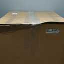 YFO Home Office Desk Chair Office Rubber Casters Ergonomic Computer Chair with Lumbar Support Adjustable Height Rolling Swivel Executive Task Armrests Chair Brown Leather (Mid Back)