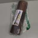 PIGCHCY Elegant Placemats with Matching Table Runner,Washable Durable Plastic Placemats for Dining Table Sets(6pcs Placemats+1pcs Table Runner, Brown)