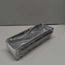 Smgmg Silverware Drawer Organizer, Silverware Organizer for Drawer, 2 Pack Utensil Organizer for Kitchen Drawers, Kitchen Drawer Organizer for Large Utensils with Interlocking Arm (9.6 * 3 * 2 inch)