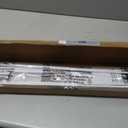 LazBlinds No Tools No Drill 1" Vinyl Mini Blinds, Cordless Blinds for Windows, Light Filtering Horizontal Window Blinds & Shades, 29" W x 64" H, White
