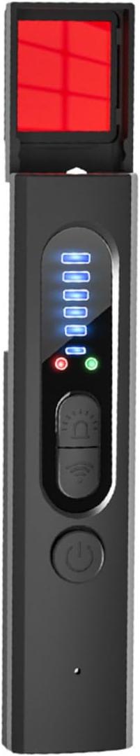 Dronewing AI Hidden Camera Detector, AntiSpy Camera Finder RF Signal & WiFi Scanner Hidden Devices Detector for GPS Trackers, 4 Modes for Hotel, Bathroom, Office, Car Travel Security (Black)