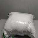 24x24 Euro Throw Pillow Inserts-Down Feather Pillow Inserts-Cotton Fabric-Set of 2-White.