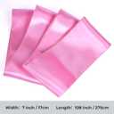 Babenest Satin Chair Sashes Ties Upgraded 50 pcs Chair Ribbons Bows for Wedding Banquet Party Easter Christmas Events Decoration (Pink)
