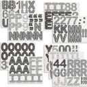 Juvale Bulletin Board Alphabet Letters and Numbers (144 Count)