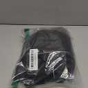 Adjustable Waterproof Dog Raincoat for Dogs,Lightweight Pet Rain Jacket Puppy Clothes with Reflective Strip for Small Medium Large Dogs (Black, XX-Large)