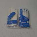 Sportout Youth&Adult Goalie Goalkeeper Gloves,Strong Grip for The Toughest Saves, with Finger Spines to Give Splendid Protection to Prevent Injuries,3 Colors (Blue , 10)