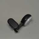 TAILI Shower Head Holder Suction Cup, Adjustable Height & Angle, Wall Mounted, Waterproof, Black, Plastic, Round, Bathroom & Shower Fixture