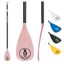 Tuxedo Sailor SUP Paddle - 3/4 Piece Adjustable Stand Up Paddle Board Paddle, Lightweight Floating Paddleboard Oar with Aluminum Fiber Shaft & Reinforced Nylon Blade
