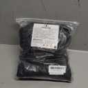 YISUN Bar Stool Covers, Stretch Waterproof PU Bar Stool Slipcover Removable Washable Bar Stool Chair Covers, High Chair Cover with Elastic Bands (2 Pack, Black)