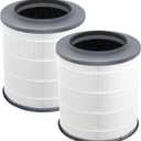 11030 True HEPA Replacement Filters Compatible with Clorox 11030 & 11031,Medium Room up to 1,000 Sq. Ft. 3-in-1 H13 True HEPA Filter (12030),2 Pack