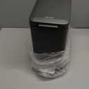 Mbillion Step Trash Can with Liner 35 Liter/9.3 Gallon Butterfly Lid Open Silent Close Rectangular Stainless Steel Step-On Kitchen Garbage Can with Strong Pedal, for Home and Office, Dark Grey