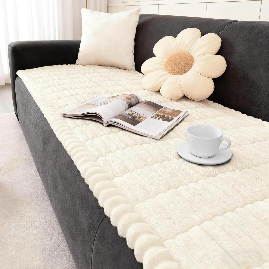 Couch Covers for Dogs, Washable Sofa Couch Cover for Pet, Couchs Covers for Cushion Sofa Pet Friendly, Non Slip Sofa Cover (27.6''*82.7''/70 x 210cm)