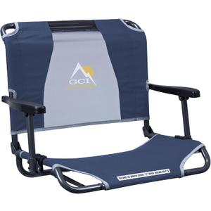 GCI Outdoor Comfort Chair and Stadium Seat, Big Comfort Stadium Chair, Armrests