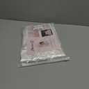 Silky Satin Ruffled Pillow Cases for Hair and Skin,White Silk Pillowcases Queen Set of 2 with Envelope Closure Princess Room Decoration