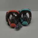 Seaview 180 V3 Full Face Snorkel Mask Adult- The V3 is The Perfect Snorkeling Gear for Adults- Snorkel Mask with 180 Panoramic Viewing and Up to 600% Easier Breathing- Patented Flowtech Air Intake, Pack of 2  Medium