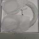 NC95 Hybrid Active Noise Cancelling Headphones with Knob Control, 120H Playtime Over Ear Headphones Wireless Bluetooth 6.0, App Control, Hi-Res Audio, Comfort Fit, Clear Calls for Travel/Workout (Silver)