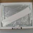 FENNIO Vanity Mirror with Lights, 12" x 16" Lighted Makeup Mirror with Smart Touch Control, 3 Color Modes & Brightness Adjustable, LED Makeup Mirror with 10X Magnification, 360 Rotation for Bedroom (White)