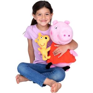 Peppa Pig Kids Bedding Super Soft Plush Cuddle Pillow Buddy, One Size, By Franco (1 Count (Pack of 1))