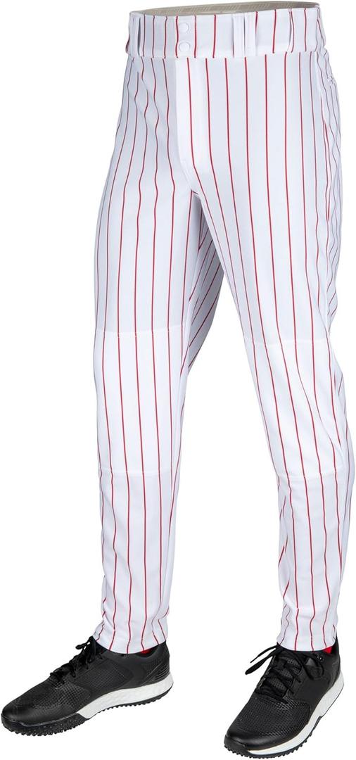 Champro Men's Triple Crown 2.0 Tapered Bottom Baseball Pants with Pinstripes (S)