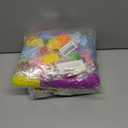 2 x 48Pcs Prefilled Easter Eggs with Animal Mochi Squishy Stress Relief , Kawaii Easter Basket Stuffers, Party Favors, Classroom Prizes (Multicolor 48Pcs)