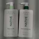 Native Scalp Detox Shampoo and Conditioner, Eucalyptus & Mint, Naturally Derived Ingredients | All Hair Types, Color & Treated, Fine to Dry Damaged, Sulfate & Dye Free - 2-Pack
