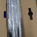 Medline Shower Chair for Elderly, Seniors, Adults & Disabled - Heavy Duty Shower Seat with Padded Arms and Back for Inside Shower, Adjustable Height Bath Stool for Bathtub, 350 lb, Slip Resistant (White)