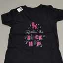 Sock Hop Costume Girls Women Pink Poodle T-Shirt XS