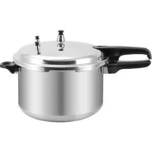 BreeRainz 12 Quart Pressure Cooker, Aluminum Pressure Canner w/Cooking Rack for Steaming, Canning and Stewing, Silver