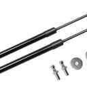 Lift Support Struts for Toyota Camry 2021 2022 2023 2024 Modify Front Hood Bonnet Gas Spring Shocks Damper Carbon Fiber Prop Rod (Pure Black)