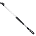 RESTMO 36” Long Watering Wand, Metal Garden Hose Wand with 180° Swivel Head and 10 Spray Patterns, Heavy Duty Hose Nozzle Sprayer with Thumb Flow Control, for Water Hanging Baskets, Shrubs, Silver