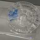 V-HANVER 360 Rotating Makeup Organizer Perfume Organizer Clear Cosmetic Storage Display Case Large Capacity Acrylic Beauty Holder Adjustable Partition Height for Bedroom Dresser or Bathroom Vanity