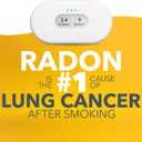 Airthings 2960 View Plus - Battery Powered Radon & Air Quality Monitor (PM, CO2, VOC, Humidity, Temp, Pressure)
