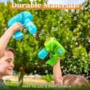 JOYIN 2 Kids Bubble Gun with 2 Bottles Refill Solution, Bubble Machine Gun for Toddlers 1-3 Kids 4-8, Party Favors, Summer Toy, Outdoors, Easter, Birthday Gift