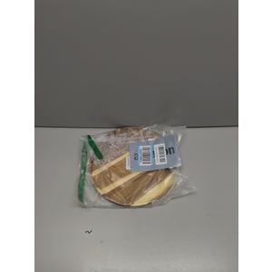 11.5 Inches Candle Holder Tray Home Decor, Round Wood Tray for Coffee Table, Small Wooden Serving Decorative Trays for Home