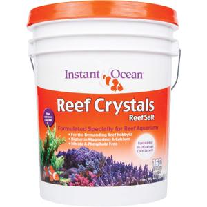 Instant Ocean Reef Crystals Reef Salt, Formulated Specifically For Reef Fish Tank Aquariums (160-Gallon)